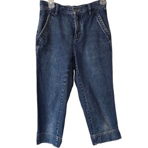 🥳 3/$30 Liz Claiborne Vintage 90's Cropped Jeans Size 4P